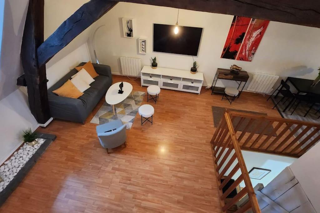 Apartamento Grand Duplex Du Beffroi Douai Exterior foto
